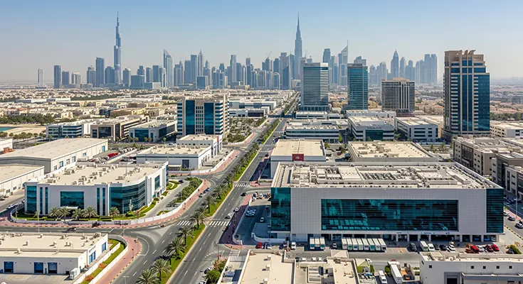 Where is free zone business setup in Dubai?