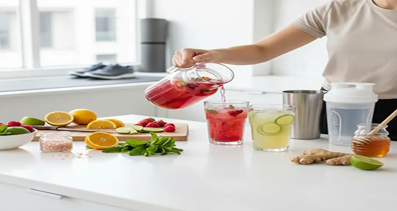 The Best Homemade Electrolyte Healthy Drink Recipes for Post-Workout Recovery: Natural & Low-Sugar Hydration